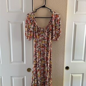 Billabong Multicolor Floral Maxi Dress